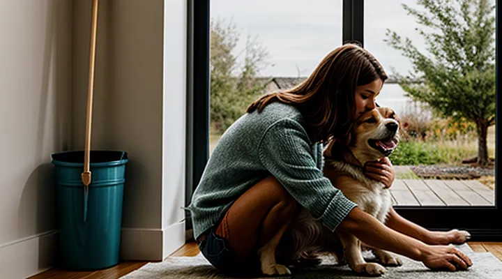 Что делать, если собака боится веника и швабры.