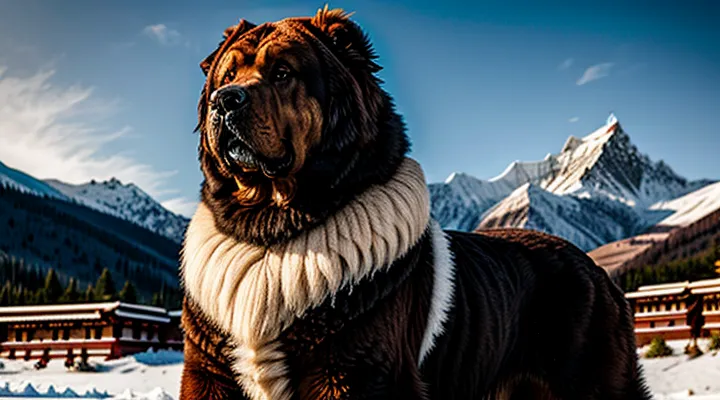 Эта порода была выведена монахами в Тибете.