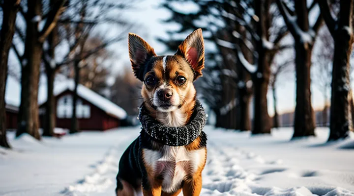 Инструкция: как не дать замерзнуть чихуахуа зимой.
