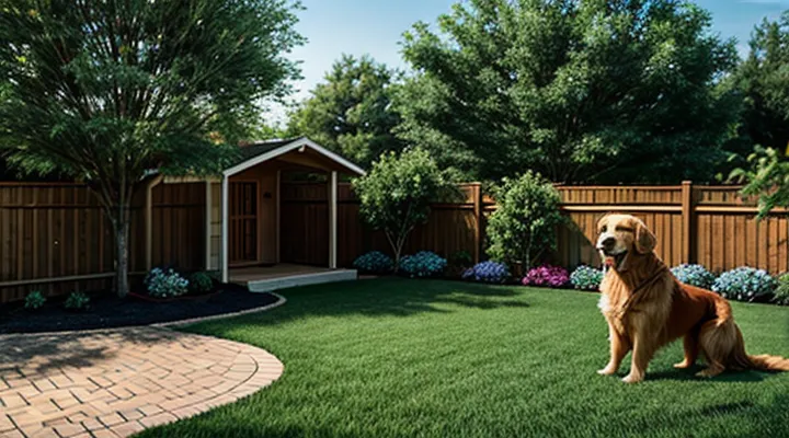 Инструкция: как сделать двор безопасным для собаки.