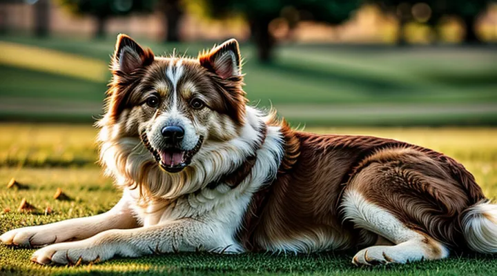 Инструкция: почему собака катается на спине в траве.