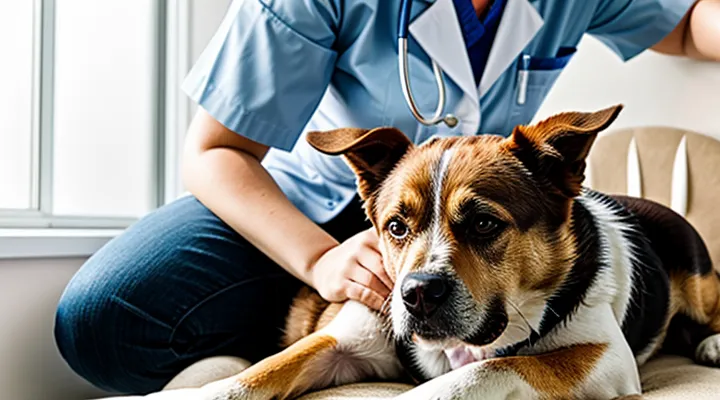 Как научить собаку не бояться ветеринарного осмотра.