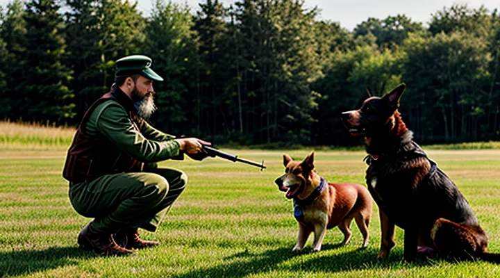 Как научить собаку не бояться выстрелов.