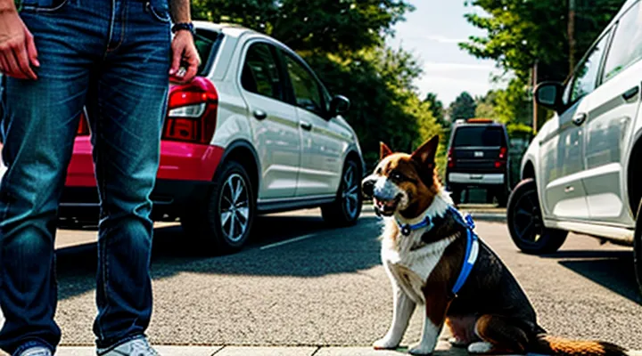 Как научить собаку спокойно ждать у магазина.