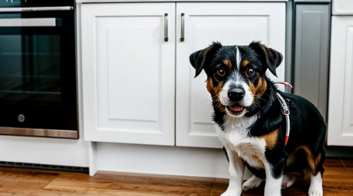 Как отучить собаку есть из мусорного ведра.