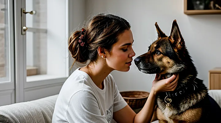 Как понять, что собака «чувствует» ваше настроение по запаху.