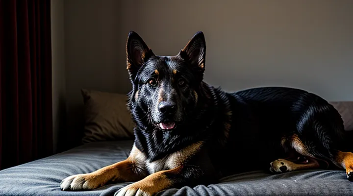 Как понять, что собака «охраняет» ваш сон.