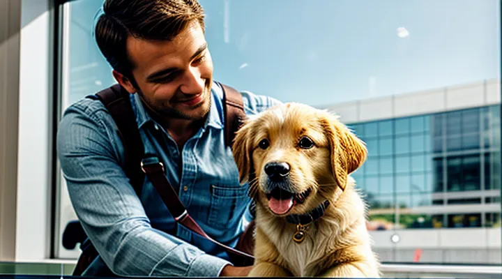 Как сделать путешествие с собакой на самолете безопасным.
