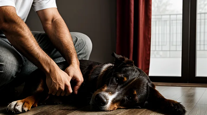 Почему собака кладет лапу вам на колено: это не просто так.