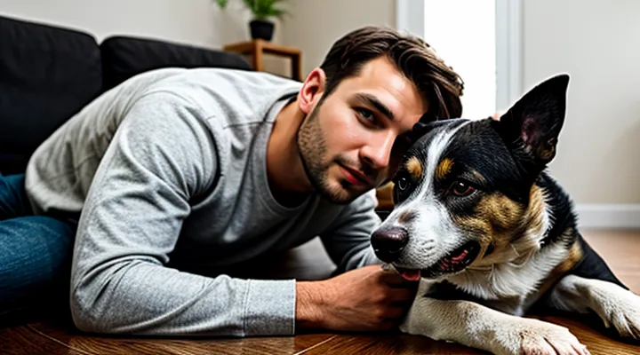 Почему собака облизывает воздух: странная привычка или симптом?