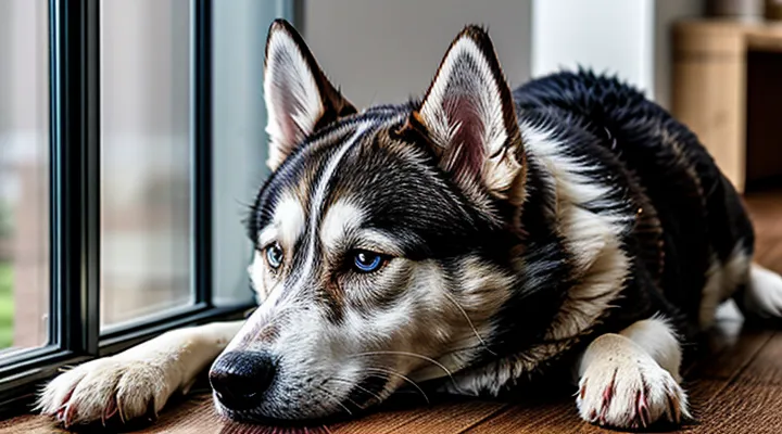 Почему собака скребет пол перед тем, как лечь.