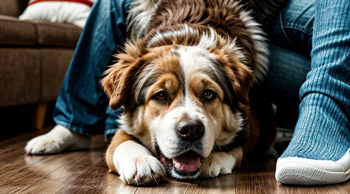 Почему собака так любит играть с носками.