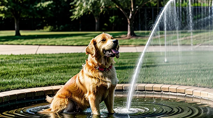 Почему собака так любит играть с водой из шланга.