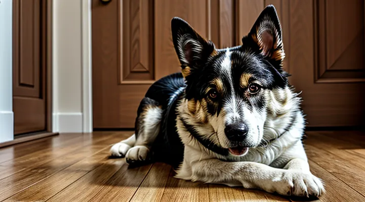 Почему собака так любит спать на пороге спальни.