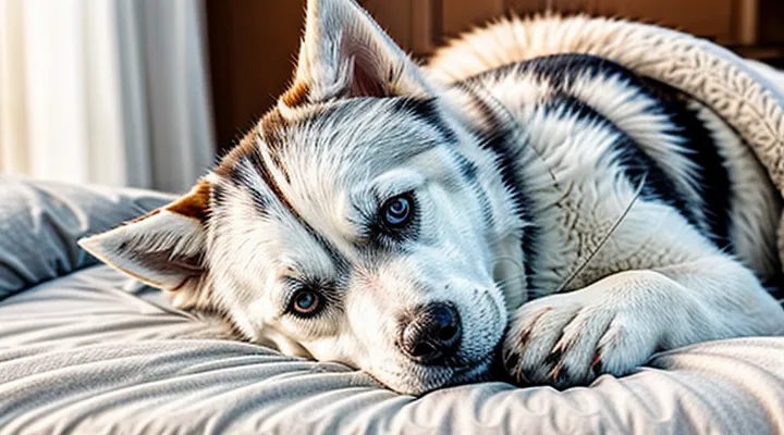 Почему собаки любят спать, свернувшись калачиком.