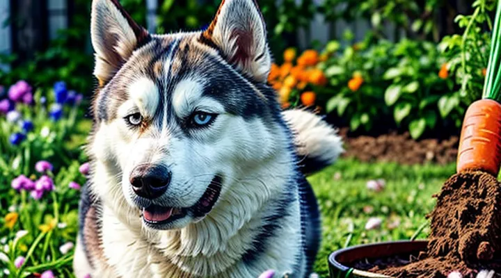 Почему собаки так любят «помогать» на огороде.