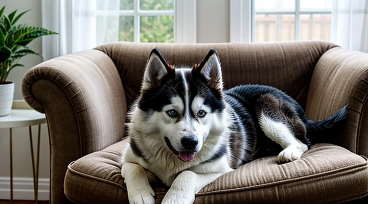 Почему собаки так любят спать в кресле хозяина.