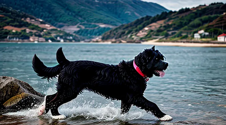 Самая «водная» порода собак. Обожает плавать.