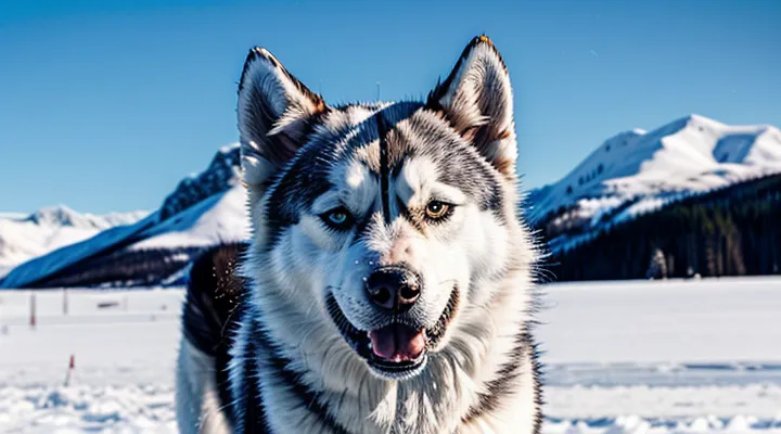 Самая выносливая порода собак. Может бежать часами без остановки.