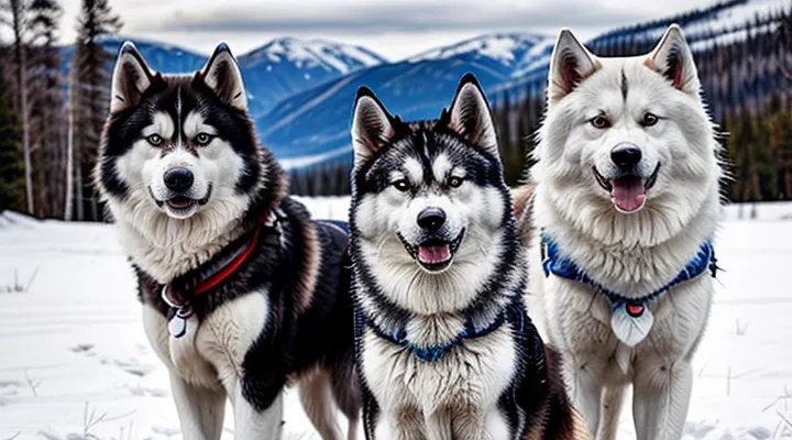 Самые лучшие собаки для жизни в холодном климате.